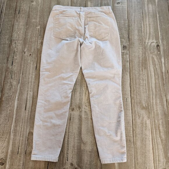Banana Republic Skinny Womens Corduroy Pants Womens 28/6P Gray - Picture 7 of 8